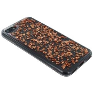 UreParts - Flakes Case - Silikon Hülle - Apple iPhone 7 - Rose Gold (160414)