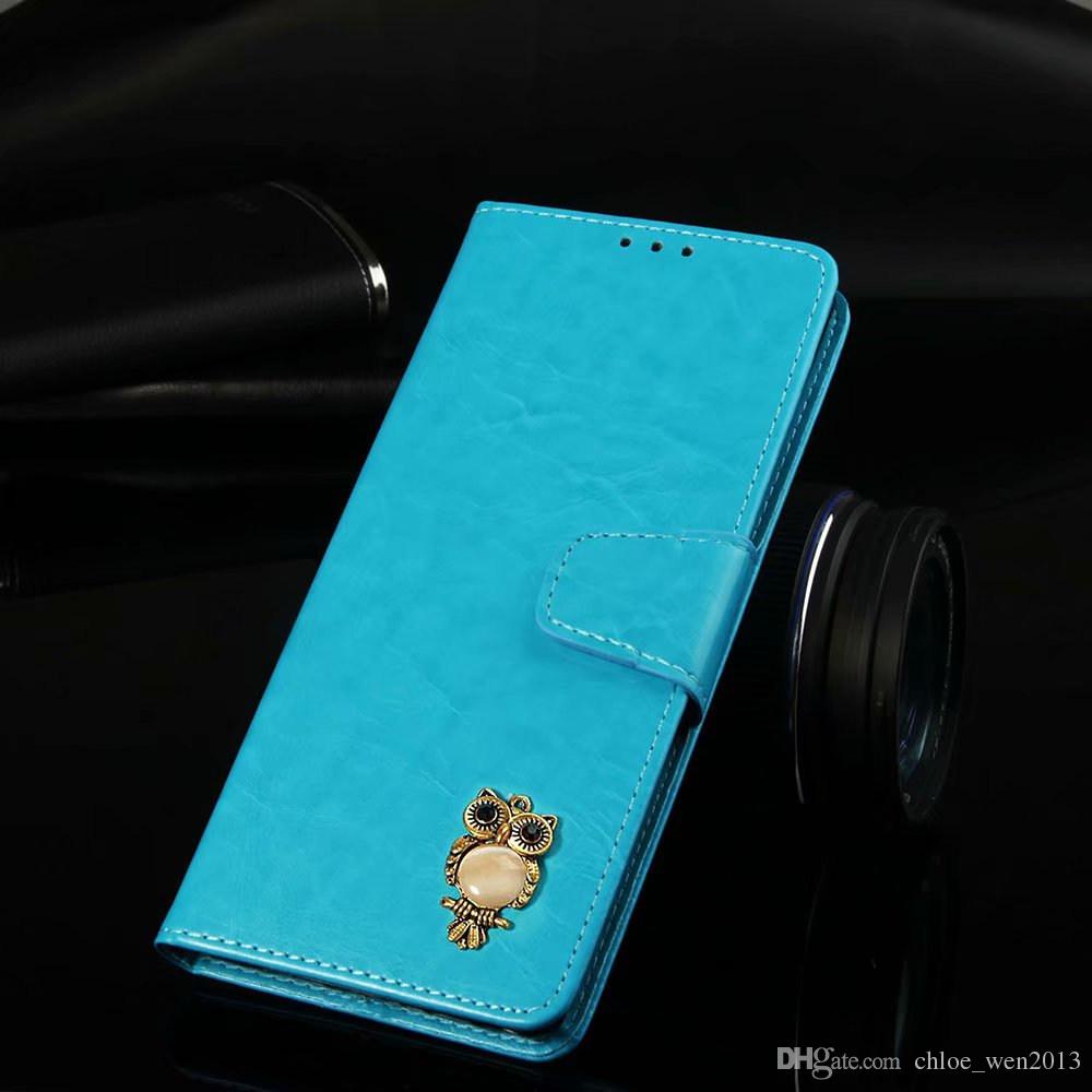 Luxury 3D Owl PU Leather Flip Case For MOTO G6 2018 Plus 2018 Phone Case for Motorola MOTO G6 2018 Cover