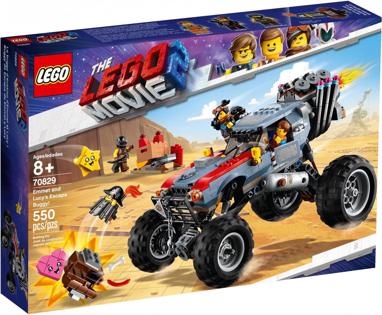 LEGO THE LEGO Movie 2 70829 Emmets und Lucys Flucht-Buggy (70829)
