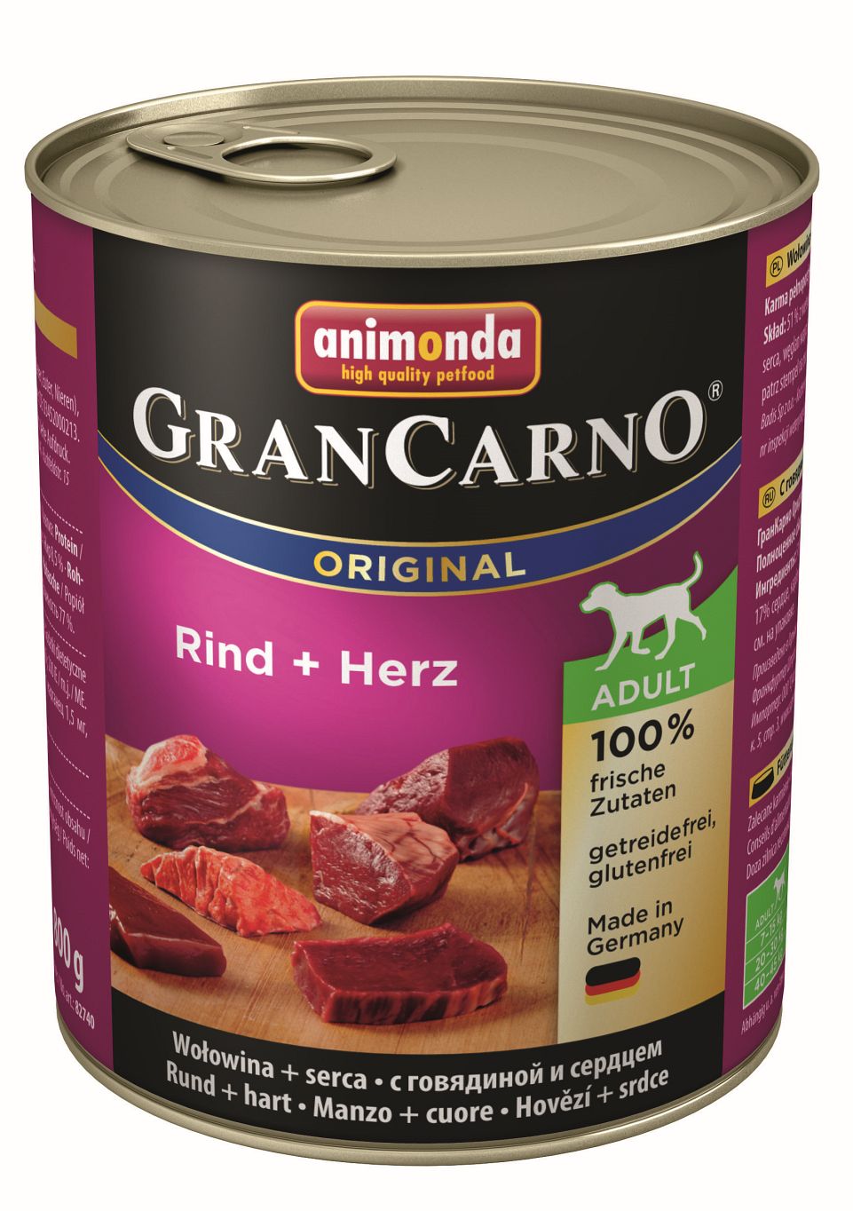 Animonda Dog Gran Carno Original Adult Rind und Herz - Animonda Dog Gran Carno Original Adult Rind und Herz