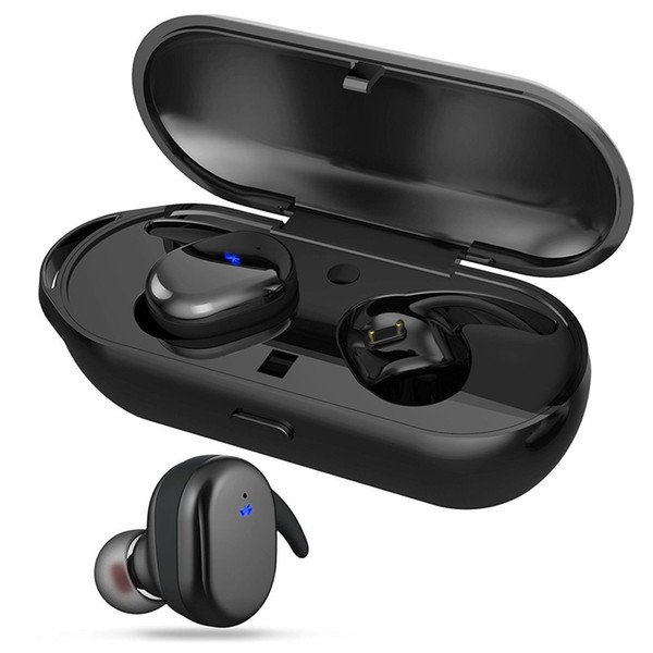 mini twins wireless bluetooth 5.0 earphones headphone waterproof sport stereo headset in ear earbuds tws with charging socket for smartphone