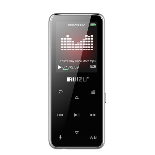 RUIZU X16 8GB MP3 MP4 Reproductor Digital BT Altavoz con auriculares