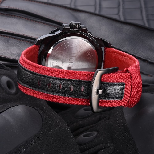 Bolisi Fashion Casual Quartz Watch 3ATM Water-resistant Men Watches Male Wristwatch Calendar