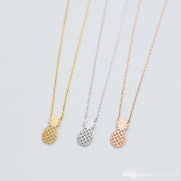 new fashion pendant necklaces with pineapple pendant super popular pendant necklace for women