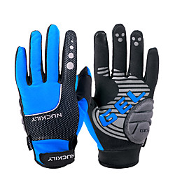 Nuckily Winter Bike Gloves / Cycling Gloves Mountain Bike Gloves Mountain Bike MTB Road Bike Cycling Thermal / Warm Touch Screen Reflective Adjustable Full Finger Gloves Sports Gloves Fleece Silicone