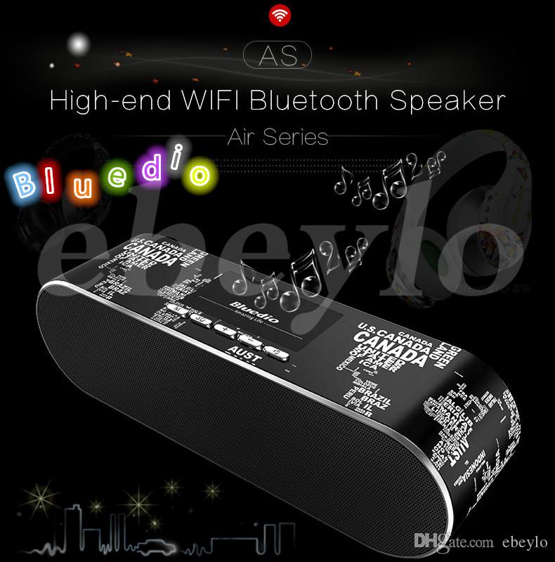 Bluedio AS Bluedio AS-BT Fashionable High-end Wifi Bluetooth Speaker 3D Surround Sound Bluetooth 4.1 24 Bit HD Resolution