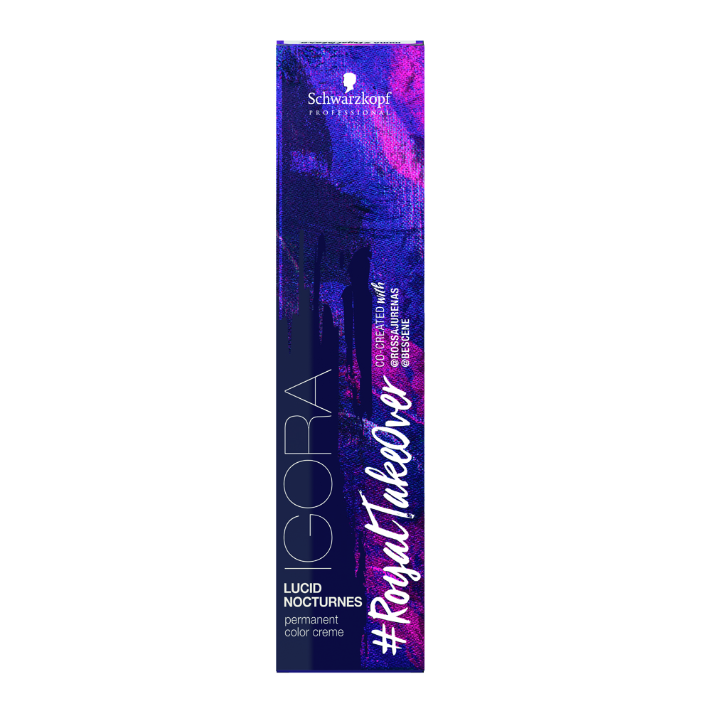 Schwarzkopf Igora #RoyalTakeOver Lucid Nocturnes Permanent Hair Colour - 5-113 Light Brown Cendre Extra Matt 60ml
