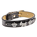 rhinestone corona collar de perro de estilo ajustable para perros (cuello: 15-25cm/5.9-9.8inch)