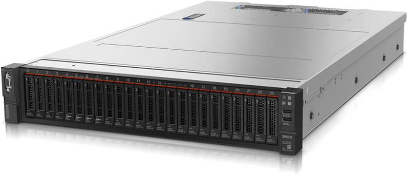 Lenovo ThinkSystem SR650 7X06 - Server - Rack-Montage - 2U - zweiweg - 1 x Xeon Gold 6146 / 3.2 GHz - RAM 32 GB - SAS - Hot-Swap 6.4 cm (2.5
