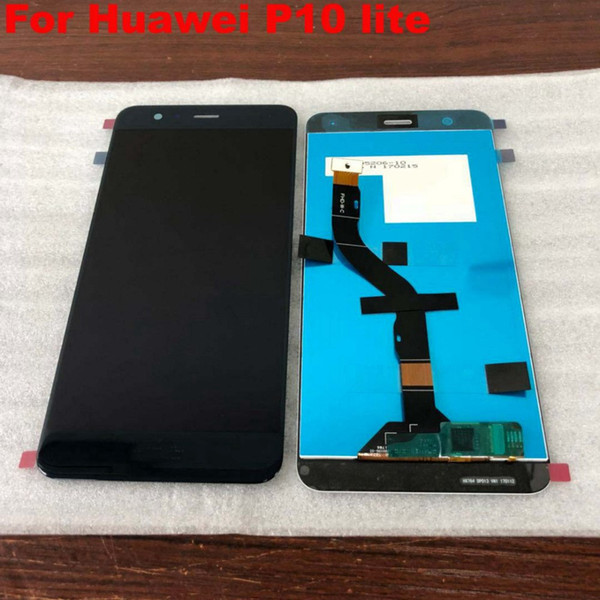 original for huawei p10 lite p10lite was-lx2 was-lx1a was-l03t was-lx3 lcd display touch screen digitizer assembly with frame