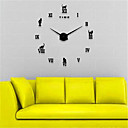 Wall Clock,Modern Contemporary DIY Acrylic Round Indoor 70140cm(28quot;55quot;)