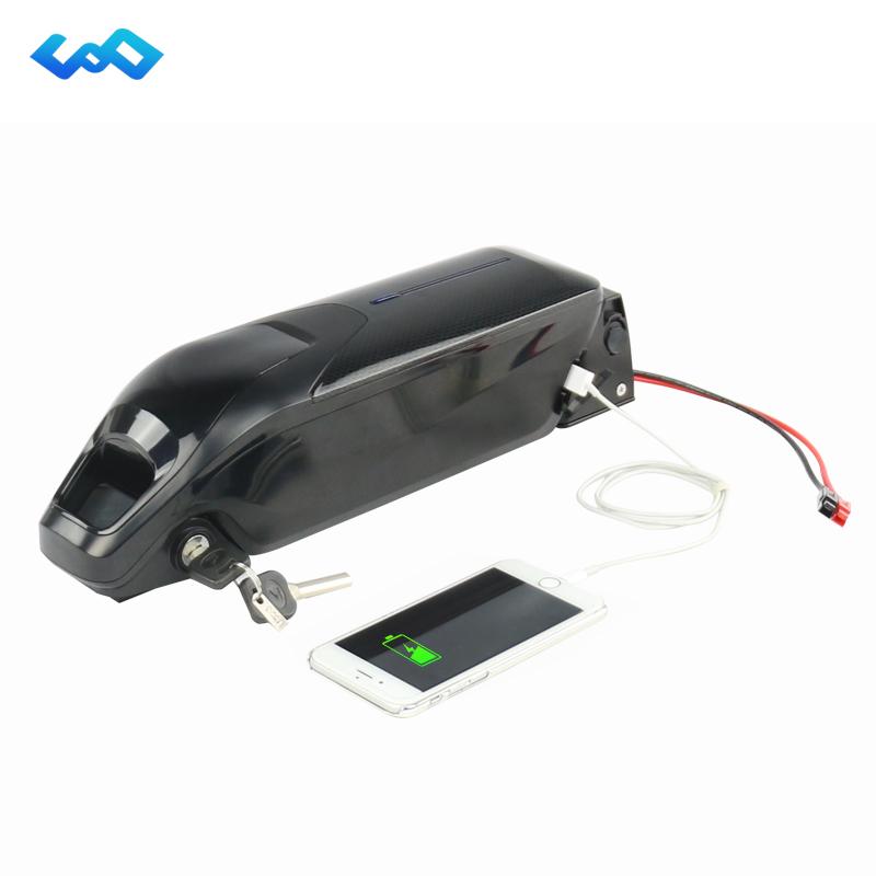 Free Tax New Dolphin Case E-Bike Battery 52V 14Ah Lithium Battery for Bafang BBSHD 48V 1000W Electric Bike+Charger