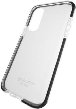 Cellularline Tetra Force iPhone Cover Passend für: Apple iPhone XR, Schwarz (transparent) (39862)