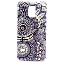 White Flowers Pattern Hard Plastic Case for Galaxy Samsung S5 mini