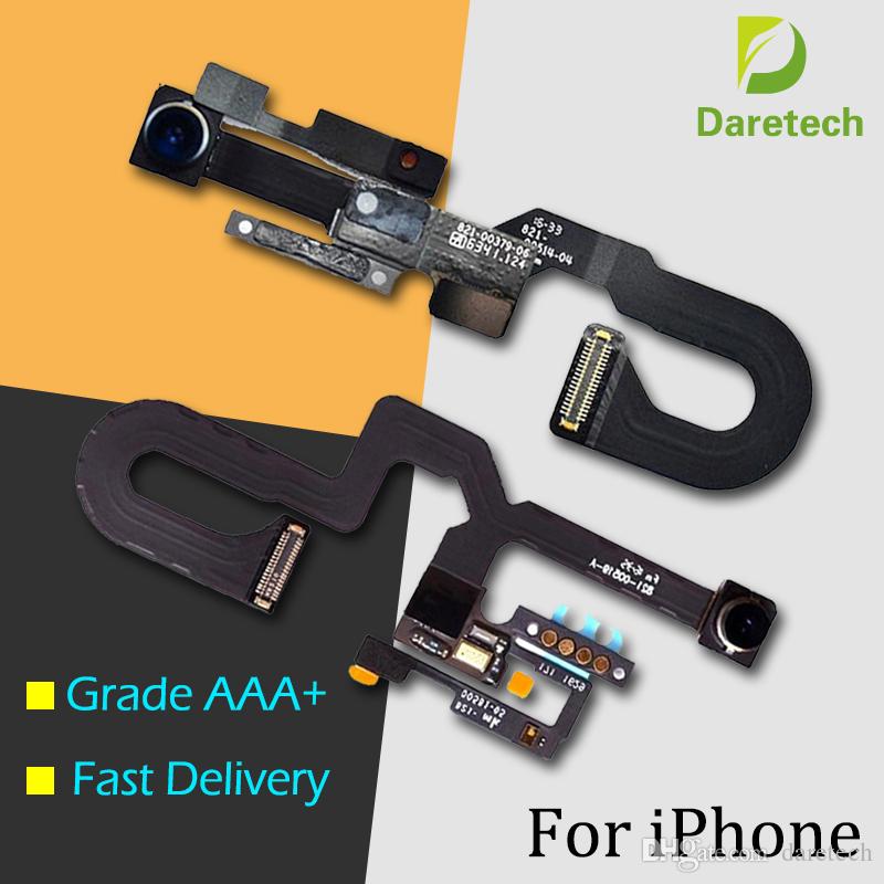 High Quality Front Facing Camera Proximity Light Sensor Flex Ribbon & Microphone Flex Cable Replacement For iPhone 7 & 7 Plus
