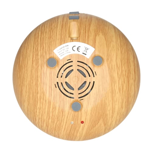 100ml Wood Grain Ultrasonic Cool Mist Air Humidifier Aromatherapy Aroma Essential Oil Diffuser with Colorful LED Light for Home Office AC100-240V