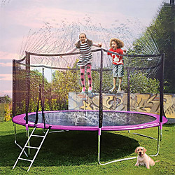 Trampoline Sprinkler, Outdoor Water Play Sprinklers for Kids Fun Water Park Summer Activities Yard Backyard Sprinkler (32.8ft/49ft) Lightinthebox