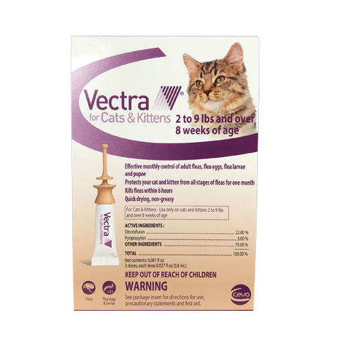 Vectra For Cats 3 Doses