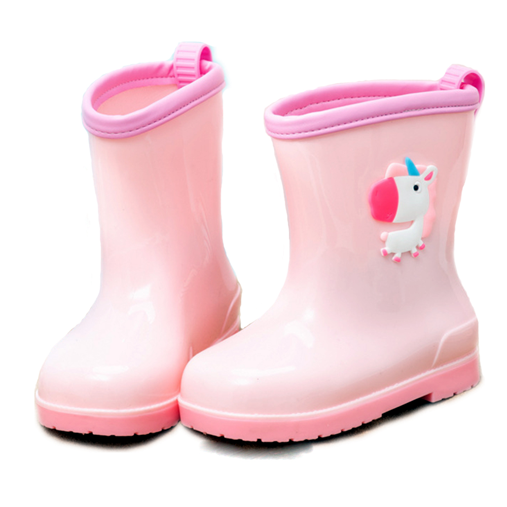 Toddler Boy / Girl Adorable Animal Decor Rain Boots