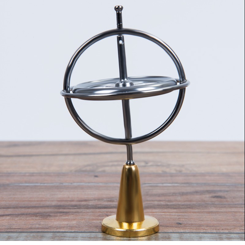 Multicolor Gyroscope Metal Anti-Gravity Spinning Top Gyroscope Balance Toy Educational Gift