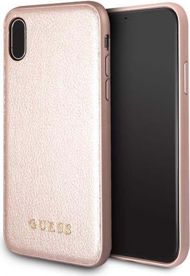 Guess Hard Case Iridescent für Apple iPhone Xs Max - rose gold (GUHCI65IGLRG)