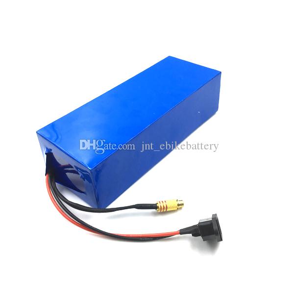 Free shipping High quality rechargeable 52v 20ah ebike battery pack for 750W 1000W 1500W 2000W motor+Charger