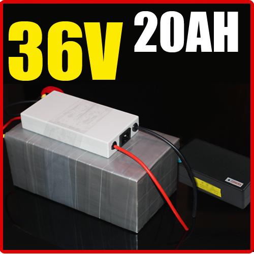 36V 20AH Lithium Battery ,with 500W BMS Chargrer , RC Solar energy E-bike Electric Bicycle Scooter 42V battery