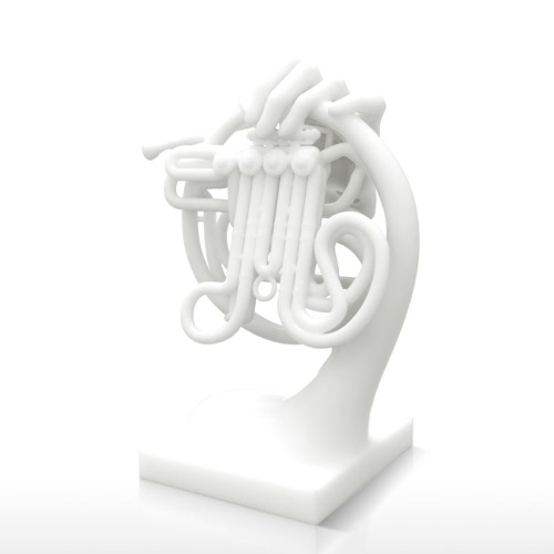 Cuerno Fantasia Tomfeel 3D Escultura Impreso Inicio Instrumento Decoración