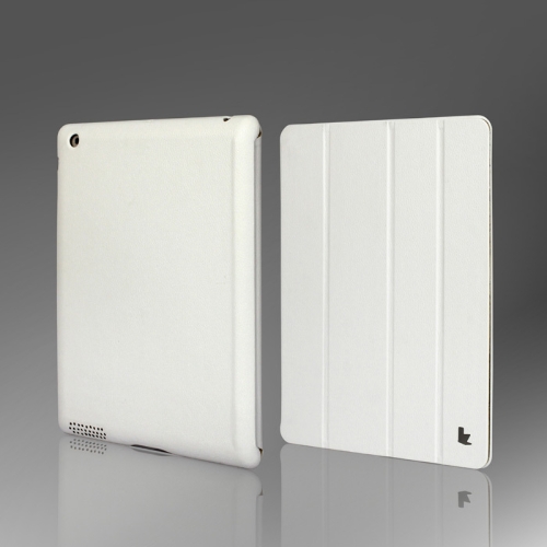 Smart Cover protector magnético caso soporte para nuevo iPad 4/3/2 Wake-up/Sleep blanco