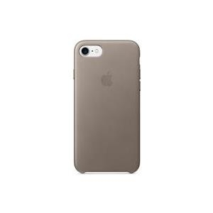 Apple - Hintere Abdeckung für Mobiltelefon - Leder - Taupe - für iPhone 7
