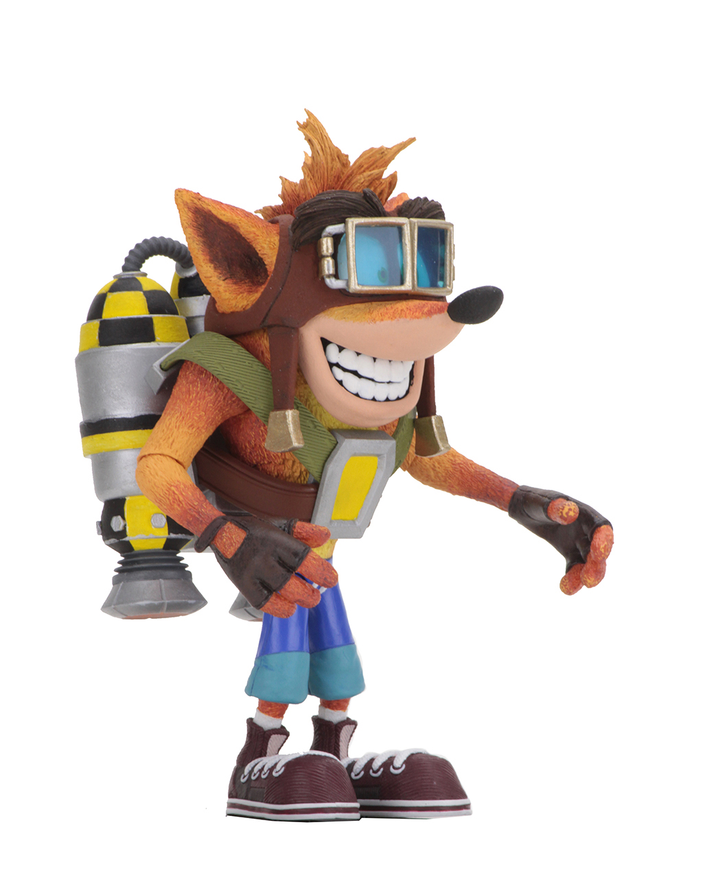 Crash Bandicoot Poseable Figure with Jet Pack from Crash Bandicoot