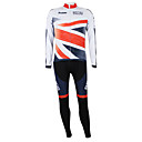 Kooplus2013 Campeonato America Reino Unido poliéster y Lycra y juegos Ciclismo tejido elástico (camisa  pantalones)