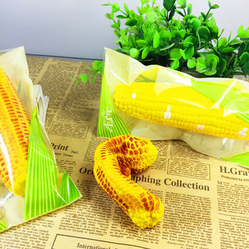 Eric Squishy Corn 16cm Slow Rising Vegetable Squishy Collection With Original Packaging Gift Toy