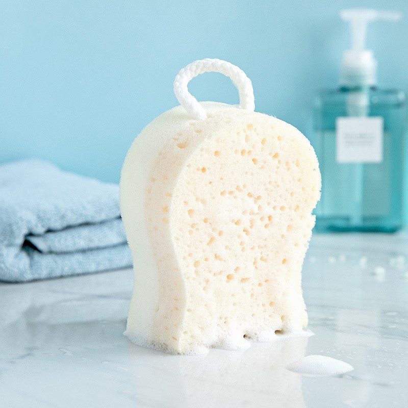 Scrub Sponge Skin Wash With Soft Handfeel And No Scratching