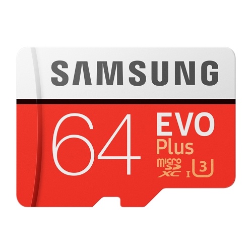 Tarjeta de almacenamiento de memoria SAMSUNG 32GB / 64GB / 128GB / 256GB 100MB / S 4K Class10 Tarjetas Micro SD Red Plus U3 64GB