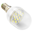 E14 4W 16xSMD 5730 280LM 5500-6500K Cool White Light LED Globe Bulbs (AC 110/220V)
