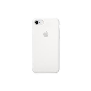 Apple - Hintere Abdeckung für Mobiltelefon - Silikon - weiß - für iPhone 7, 8 (MQGL2ZM/A)