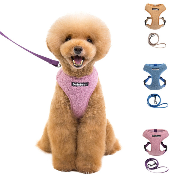 new adjustable pet cat dog traction fashion soft and comfortable chest strap new breathable mesh dog safety belt chest strap