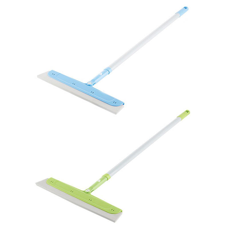 Mannual Magic Dust Hair Bathroom Wiper Broom Handle Blade Cleaning Brush Sweep Rubber Sweep Cleaner