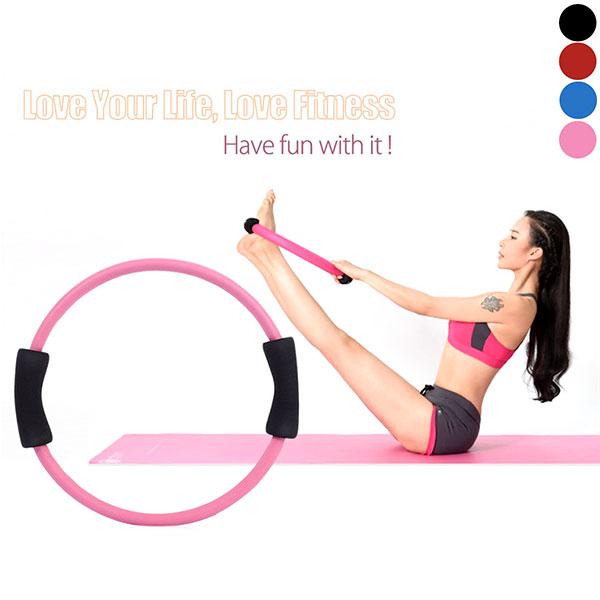 Pilates Ring Toning Fitness Magic Circle Flexibilit?t ?bung Kreis f¨¹r Fitness Training Workout 15,7 ''