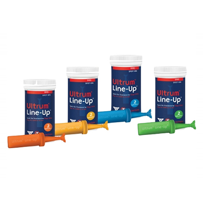 Ultrum Line-Up Spot-On For Extra Large Dogs Over 88 Lbs (Orange) 4 Pack
