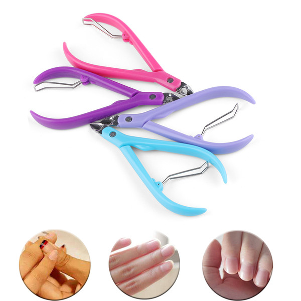 professional stainless steel toe finger cuticle nipper clipper trimmer cutter plier scissors nail manicure random color