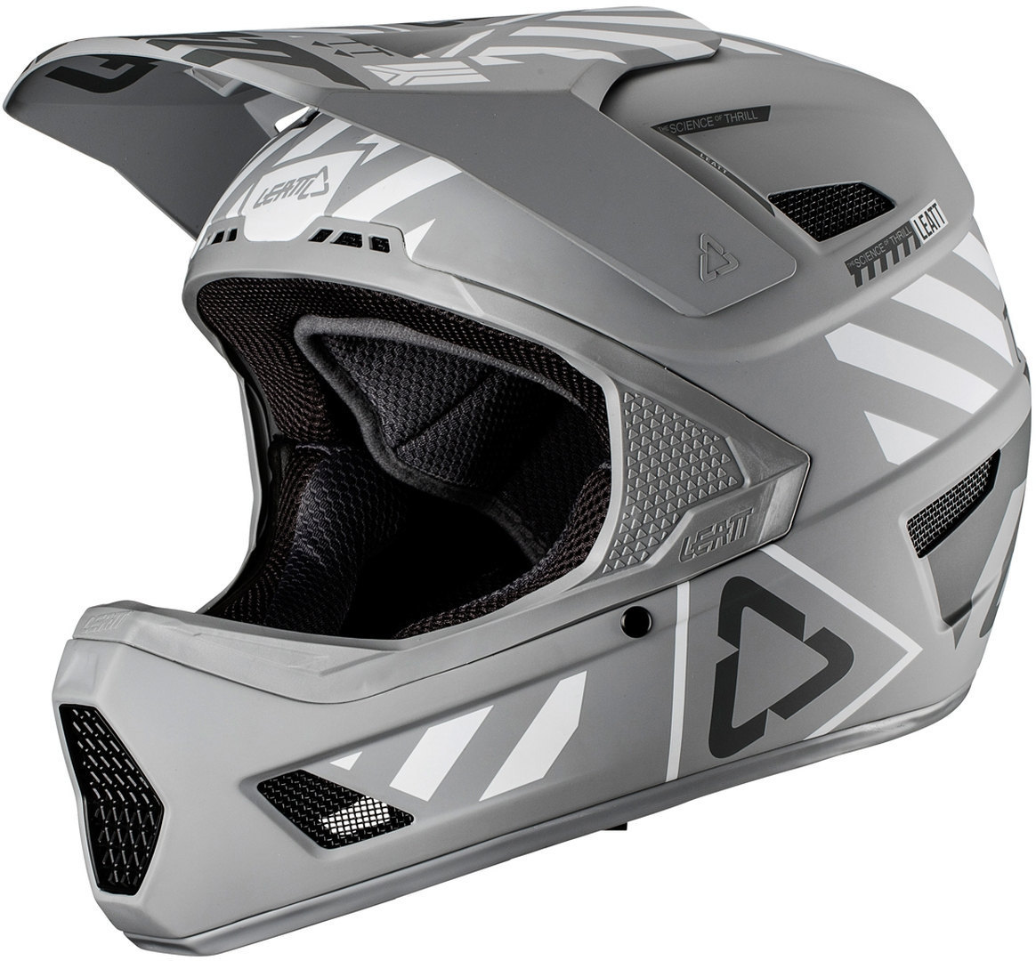 Leatt DBX 3.0 DH V19 Steel Downhill Helm Grau L