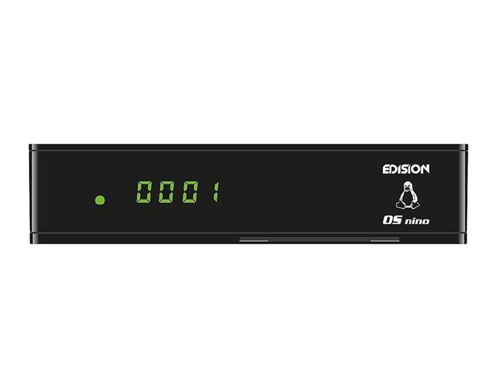 Edision OS nino 1x DVB-S2 Full HD Linux Sat-Receiver schwarz