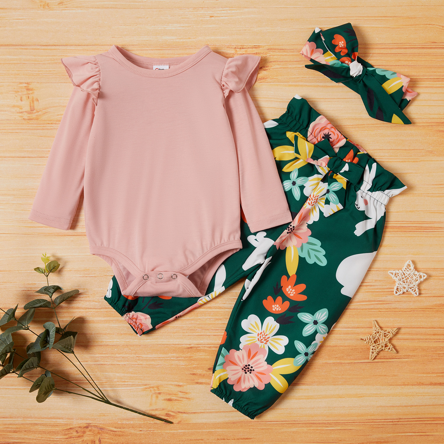 Baby Girl Sweet Floral Baby's Sets