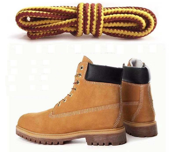Men Women boot shoelaces shoelaces yellow Shoes Laces Length 140cm 150cm 160cm