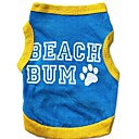 Cool Print Foot Style Cotton Vest for Pets Dogs(Assorted Size)