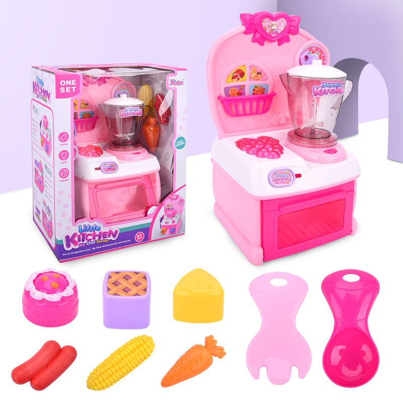Children Toy  Kitchen Pretend Play Toys Food Miniature Juicer Toy Play Do House Education Toy Gift for Girl Kid