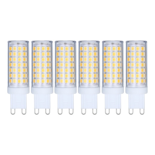 5PCS G9 LED Ampoule Lumière Chaude / Blanche (6000K)