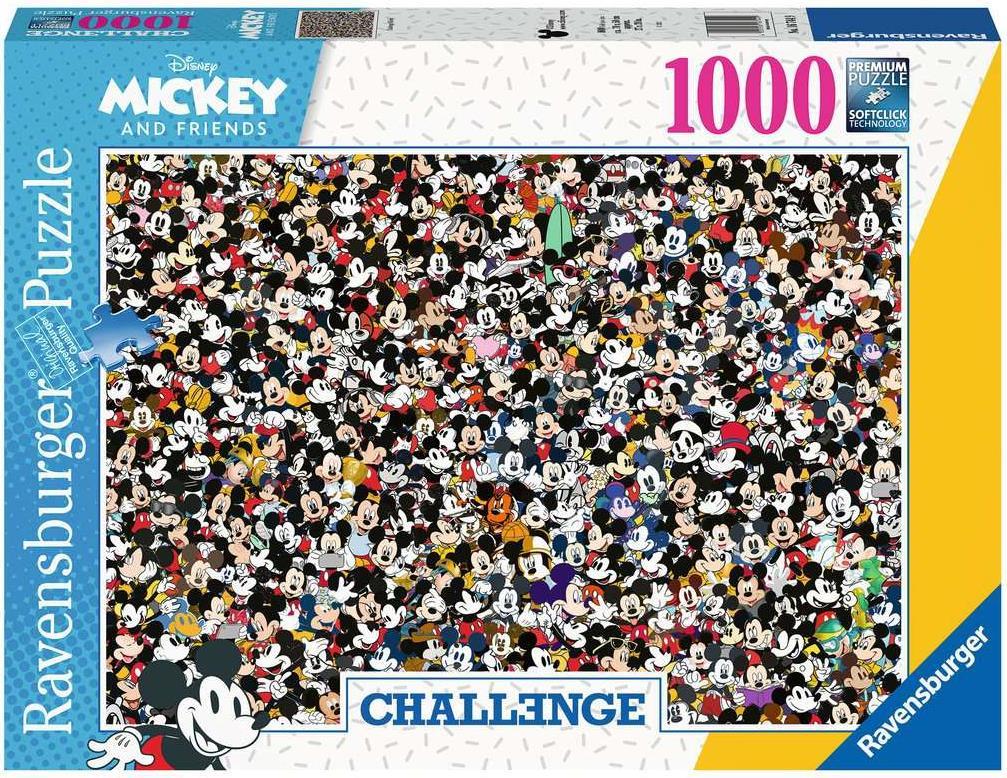 Ravensburger Challenge Mickey Puzzlespiel 1000 Stück(e) (16744)